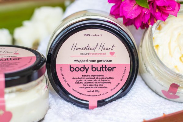 Body Butter - Whipped rose geranium